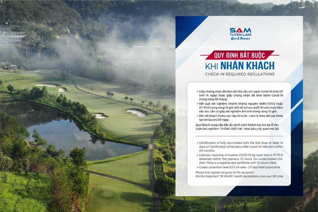 Sam Tuyen Lam Golf & Resorts Da Lat Exterior foto