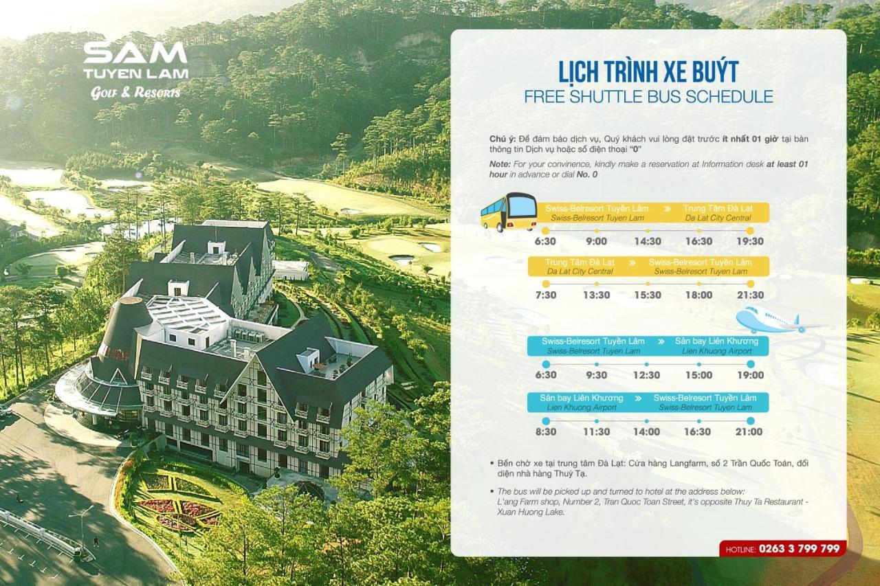 Sam Tuyen Lam Golf & Resorts Da Lat Exterior foto